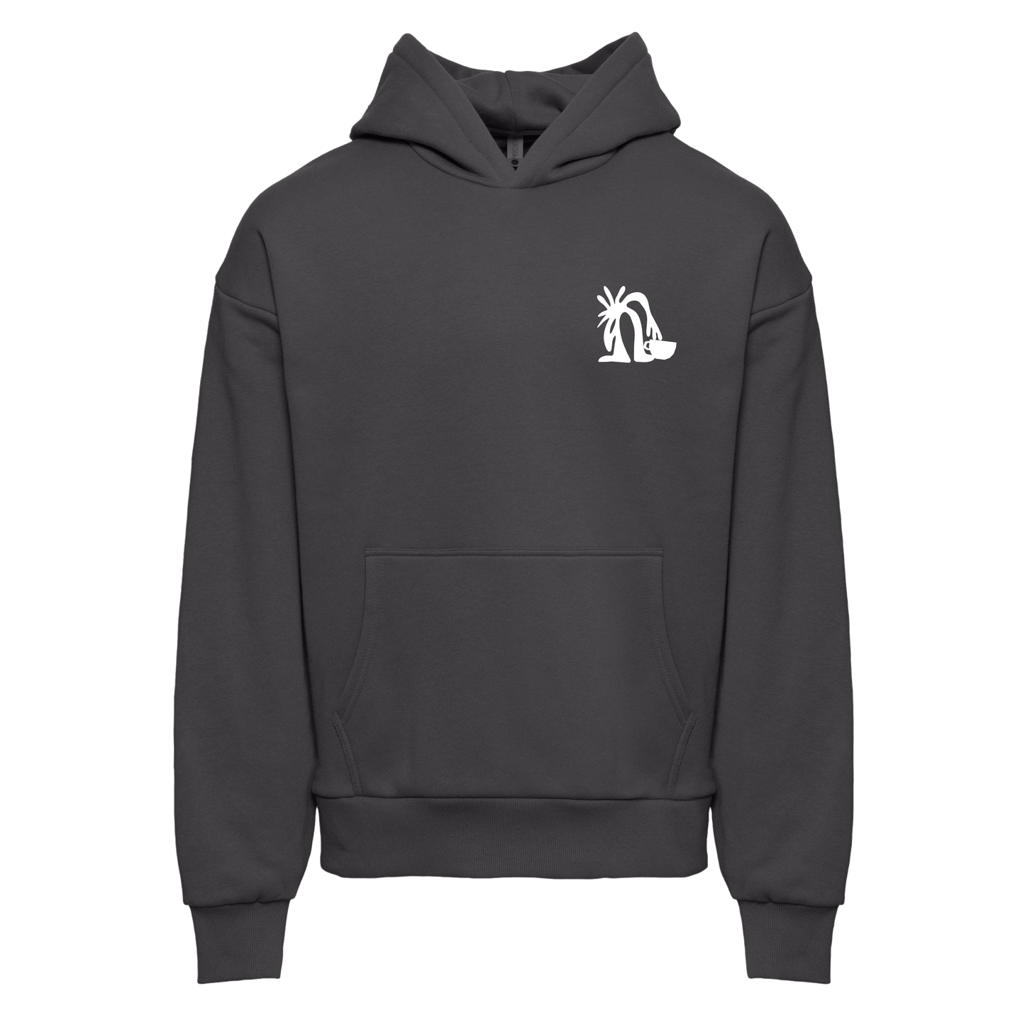 Charcoal Alien Hoodie